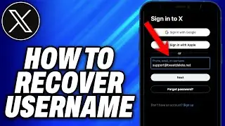 How To Recover X Username (2024) - Easy Fix