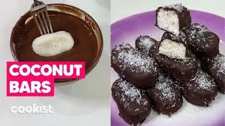 Coconut and Chocolate Bars: the delicious treat in just a few steps