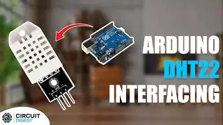 Interfacing DHT22 Humidity & Temperature Sensor with Arduino