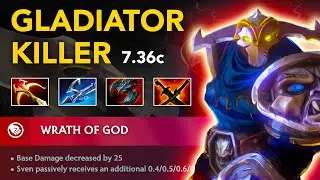 Dyrachyo SVEN Carry - Patch 7.36c | Full Gameplay Dota Class