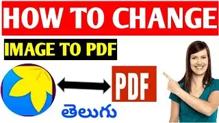 How to change image to PDF in mobile without app | how to convert photo to PDF