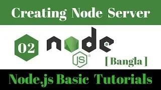 Node.js Basic  Bangla tutorial [2/5] : How to Create a  Node.js  Server in Your Node.js Project