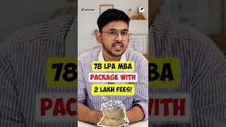 FMS Delhi: The Secret to 78 LPA MBA Placements with ₹2 Lakh Fees! 🔥#shorts #mba #mbacourse #CAT2024