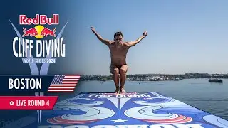 Cliff Diving in Boston, USA | ROUND 4 | Red Bull Cliff Diving World Series 2024