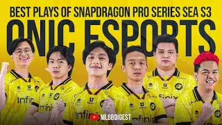 ONIC Esports - Best Plays of Snapdragon Pro Series Season 3 SEA MLBB 2023