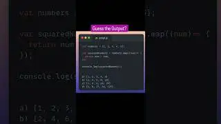 Guess the output...? Comment me.#programming #javascript #html #css #coding #html5 #webdevelopment .