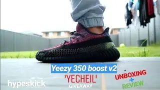 Yeezy 350 v2 'Yecheil' | GIVEAWAY | Unboxing & Review