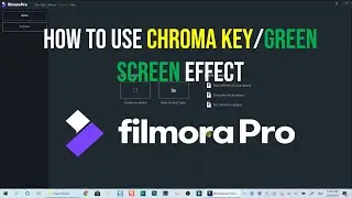 How to Use Chroma Key in FilmoraPro Video Editor