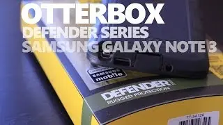 Otterbox Defender Series For Samsung Galaxy Note 3 UNBOXING