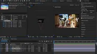 Create 3D Camera Move to turn 2D image into 3D Animation in Adobe After Effects