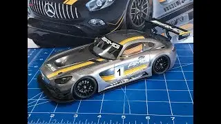 Building the Tamiya 1/24 Mercedes AMG GT3 Step by step