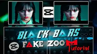 How to Add Black Bars in Capcut | Fake Zoom + Black Bars in Capcut Tutorial | Mr TOM Playz