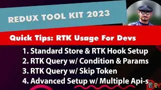 Redux Toolkit Query Setup for Standard, Skip Token Based & Conditional Queries Including Advanced