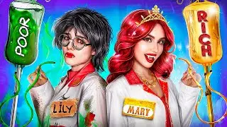 Бедный VS Богатый Вампир в Больнице! Вампирский Госпиталь в Реальной Жизни!