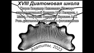 Роль диатомовых водорослей в фитопланктоне дистрофных озёр