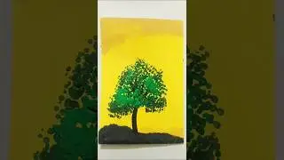 #art #tree #scenerydrawing  #shorts #drawing