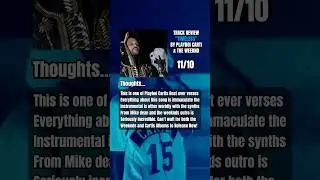 Timeless By Playboi Carti & The Weeknd Track Review #playboicarti #theweeknd #hiphop #rap #raptok