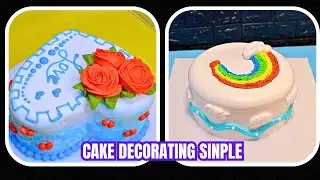 Como Decorar Pasteles Super Fácil con Crema Chantilly 🍰