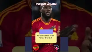 Romelu Lukaku Dinner Diet #AthleteDiet #DinnerIdeas #shorts