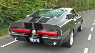 Classic Cars Accelerating! Shelby GT500 Eleanor, Ferrari 365 GTC/4, Datsun 240Z, Sierra Cosworth