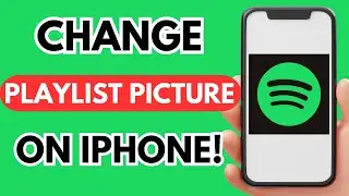 How to change Spotify playlist picture on iphone | 2024 UPDATE