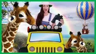 Wild Animals with Mrs Rainbow | Animals & Numbers for Children