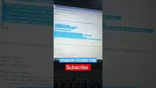 integrate Google map in flutter #coding #flutter #fluttertutorials #technicalencoder