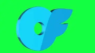 OnlyFans Icon Green Screen Logo Loop Chroma Animation