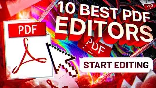 TOP 10 BEST PDF EDITORS in 2022