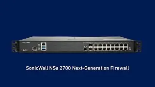 The SonicWall NSa 2700 delivers high port density and the lowest cost of ownership in its class