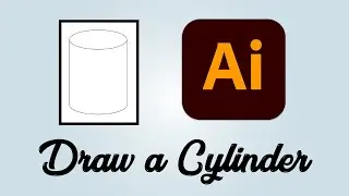 How to draw a cylinder in Adobe Illustrator