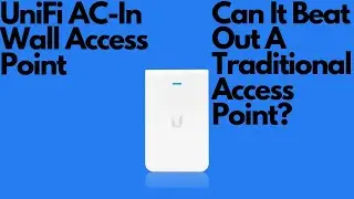 UniFi AC-In-Wall Unboxing, Install and Review (With Speed Tests!)