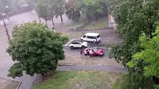 Мариуполь, ливень 22.07.21, подборка