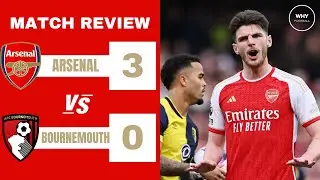 ARSENAL 3-0 BOURNEMOUTH REVIEW | Job Done!! | Premier League