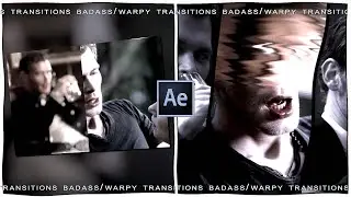 badass/warpy transitions for edits - after effects tutorial | klqvsluv