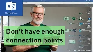 Mastering MICROSOFT VISIO 2024 Connection Points Made Easy!