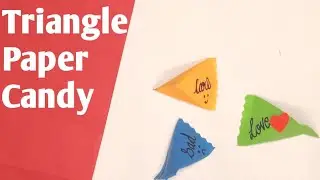 DIY mini paper candy | origami paper gift idea | Paper craft | Mini paper candy | DIY Chocolate |