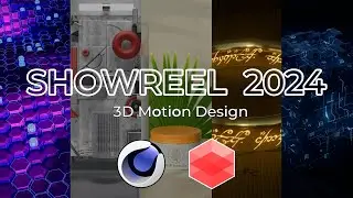 3D motion design Showreel 2024