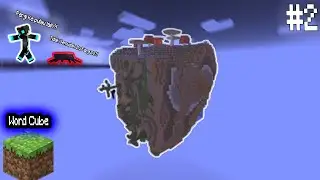 JALAN JALAN KE PULAU JAMUR?! (Minecraft Word Cube?!)#2