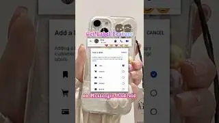 Get Messenger Label Feature on any Accounts 💘✨⭐ #smartphone #tutorial #ios16theme #iosemojis #ios14