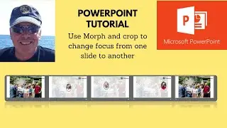 This video explains how to use Morph transition and crop in PowerPoint