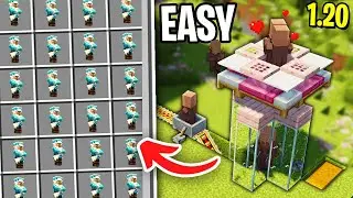 BEST Villager Breeder Farm in Minecraft! (1.20.4)