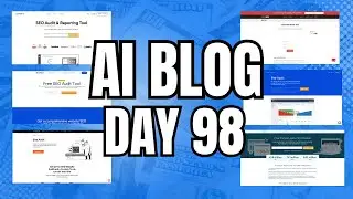 Best Free SEO Tools? ahrefs Site Audit - Day 98 AI Blogging with ChatGPT