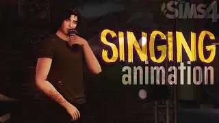 Singing animation | The Sims 4