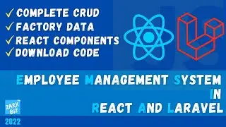 laravel and reactjs project tutorial 2022 Step by step  | Full Crud [ Explained with Examples ] 2022