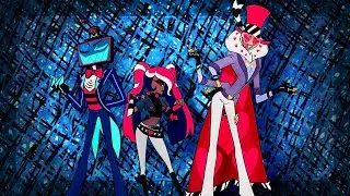 THE V FEUD - FT. VOX + VALENTINO + VELVETTE (Hazbin Hotel Comic Dub)