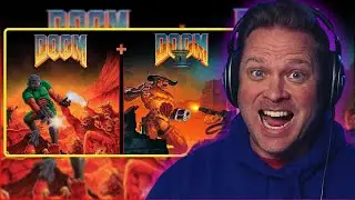 DOOM RETURNS: My FIRST TIME Reaction to the EPIC New DOOM + DOOM II Trailer!