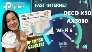 TP-Link DECO X50 AX3000 Whole Home Mesh Wi-Fi 6 System | FOR FASTER INTERNET