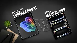 Microsoft Surface Pro 11 vs. iPad Pro M4 - Productivity Battle