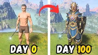 I played 100 days of Enshrouded as a Mage